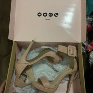 Charlotte Russe Pink Heels